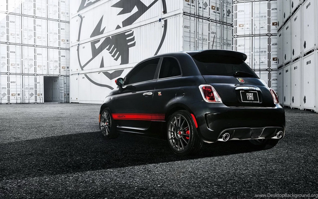 Black Fiat 500 Abarth Wallpapers And Images Wallpapers, Pictures ...