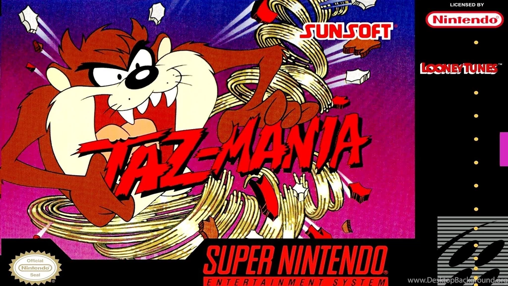 Taz Mania Complete Soundtrack [SNES] YouTube Desktop Background