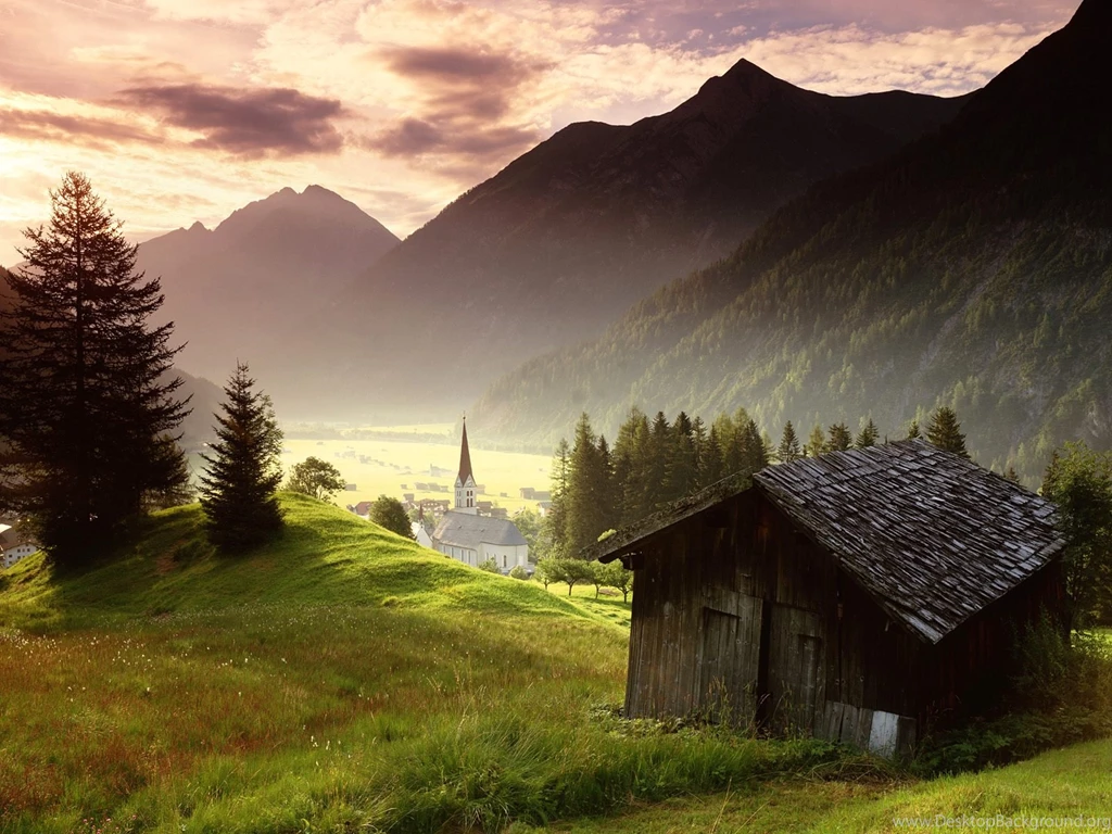 Desktop Wallpapers · Gallery · Travels · Tyrol, Austria Misty ...