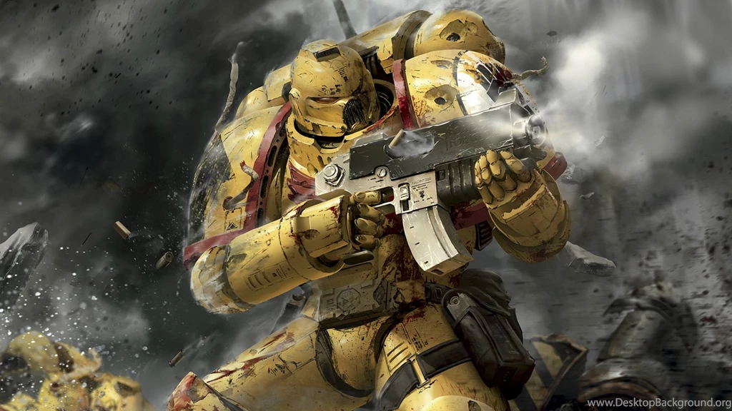Imperial Fists Space Marine HD Wallpapers