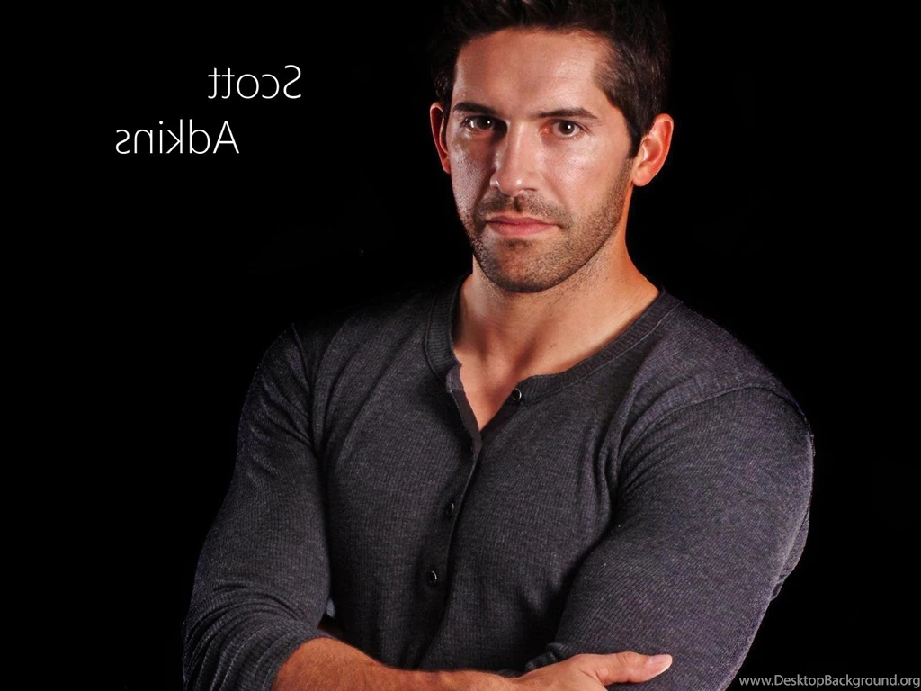 Scott Adkins Brunette Face Hair Muscles Black