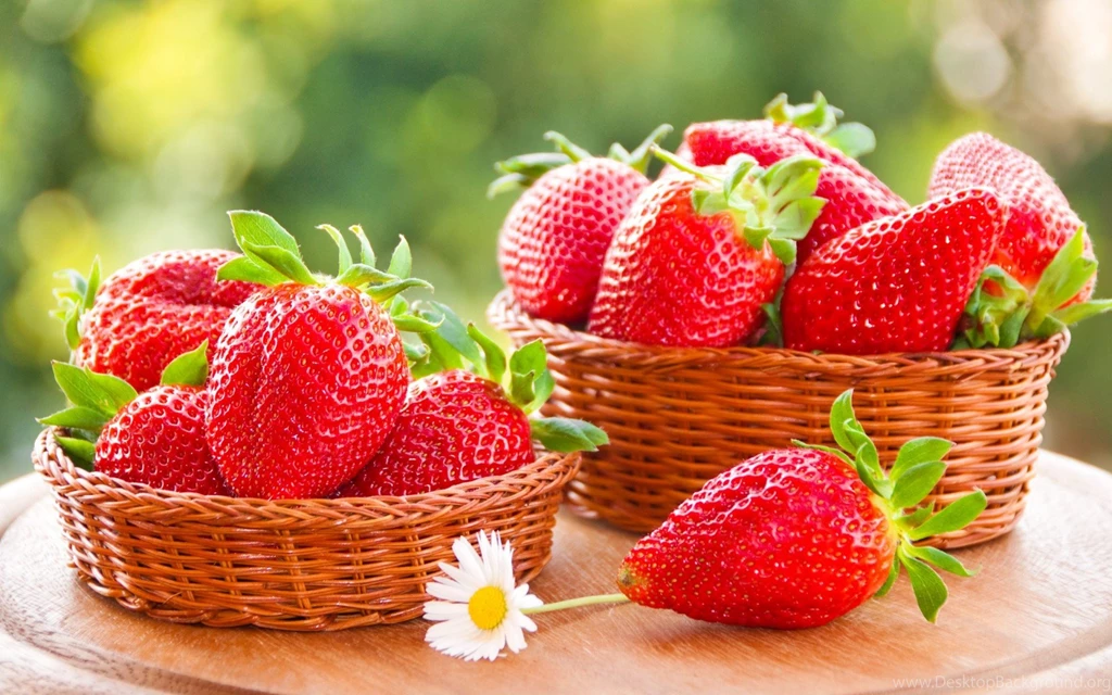 Fruit Basket Strawberry Wallpapers HD Download Desktop