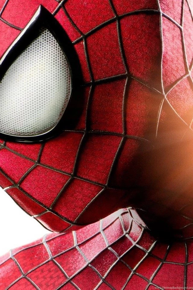 Download Spiderman Face HD Wallpapers In 640x960 Screen Resolution ...