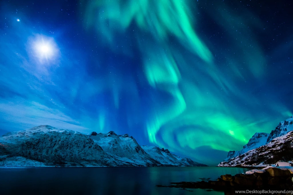 Blue Aurora Borealis Wallpapers Wallpaper.