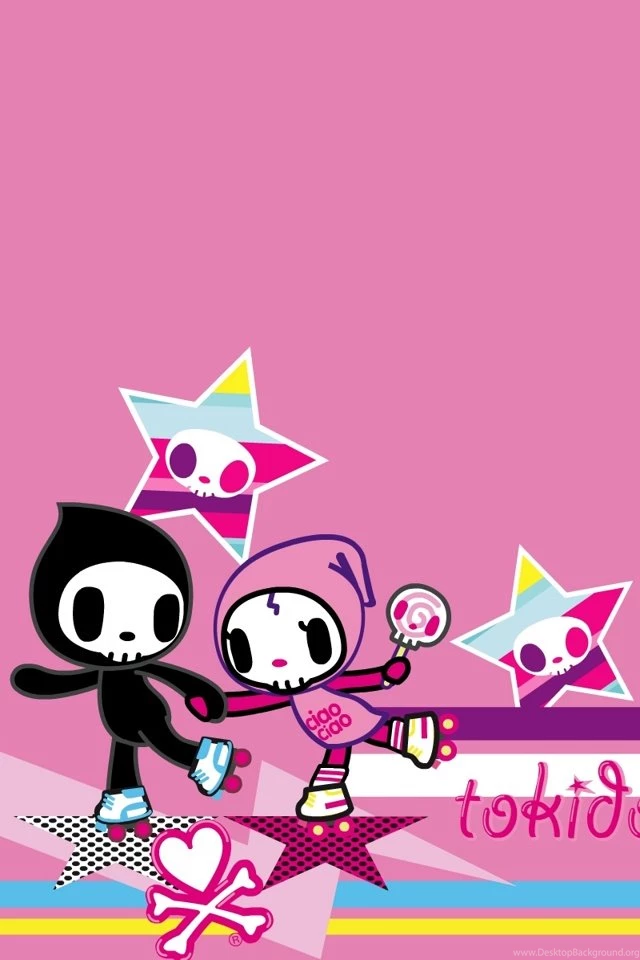Tokidoki Drawns Cartoons Wallpapers For iPhone Download Free