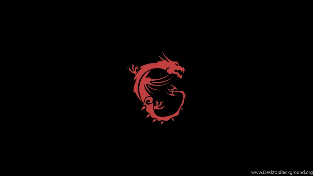 Msi Dragon Logo Wallpapers Black Backgrounds 19 4288 Desktop