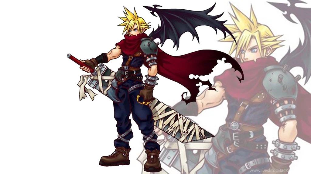 KH Cloud Strife Wallpapers By Meanhonkey1980 On DeviantArt Desktop ...