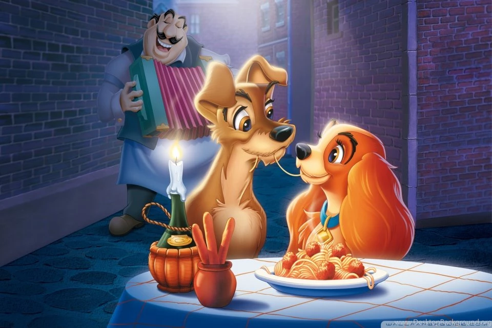 The Lady And The Tramp HD Desktop Wallpapers : Widescreen : High ...