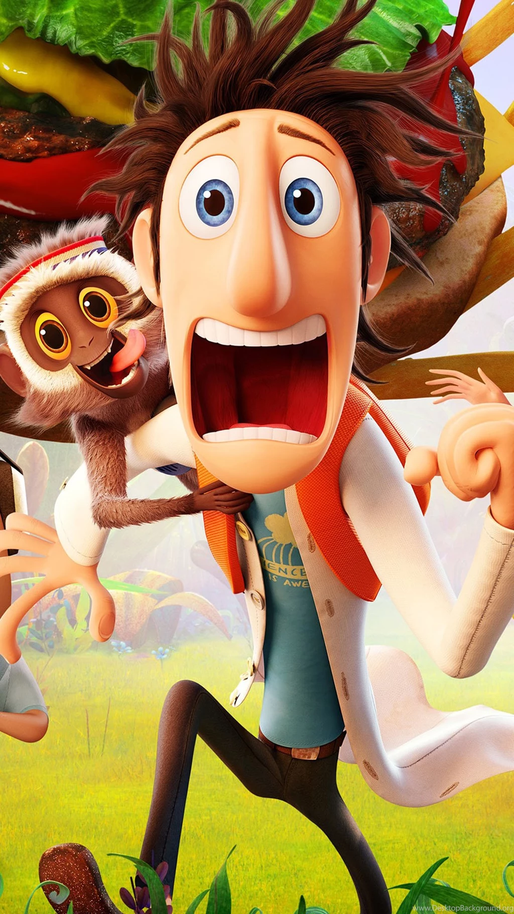 Cloudy With A Chance Of Meatballs 2 Android Wallpapers Free Download