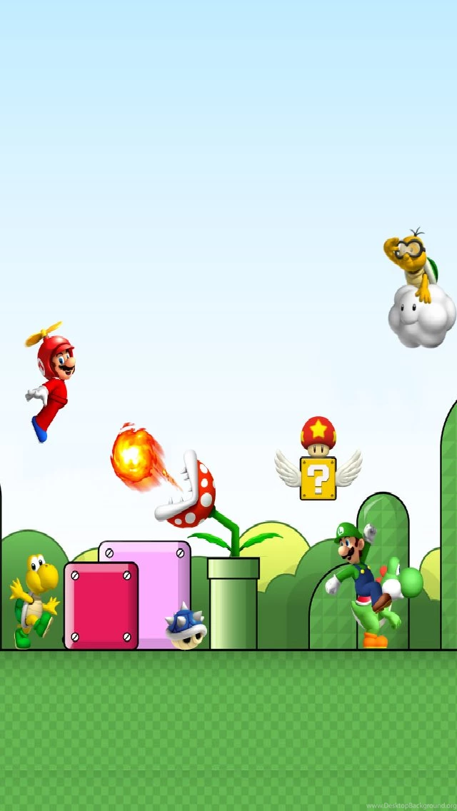Mario iPhone Wallpapers Wallpapers Zone