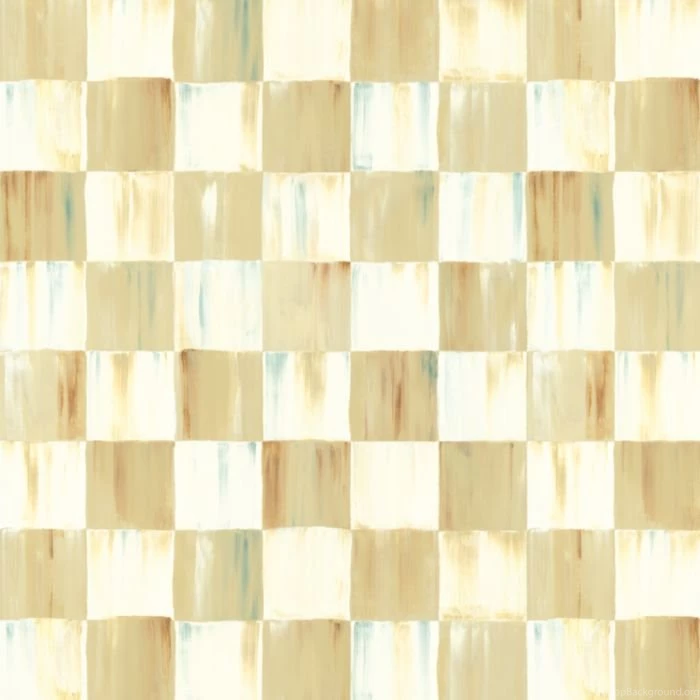 MacKenzie Childs Parchment Check Wallpapers
