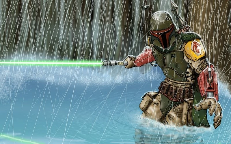 Star Wars Boba Fett – Space Stars HD Desktop Wallpapers