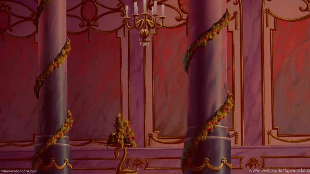 Empty Backdrop From Beauty And The Beast Disney Crossover Image ...