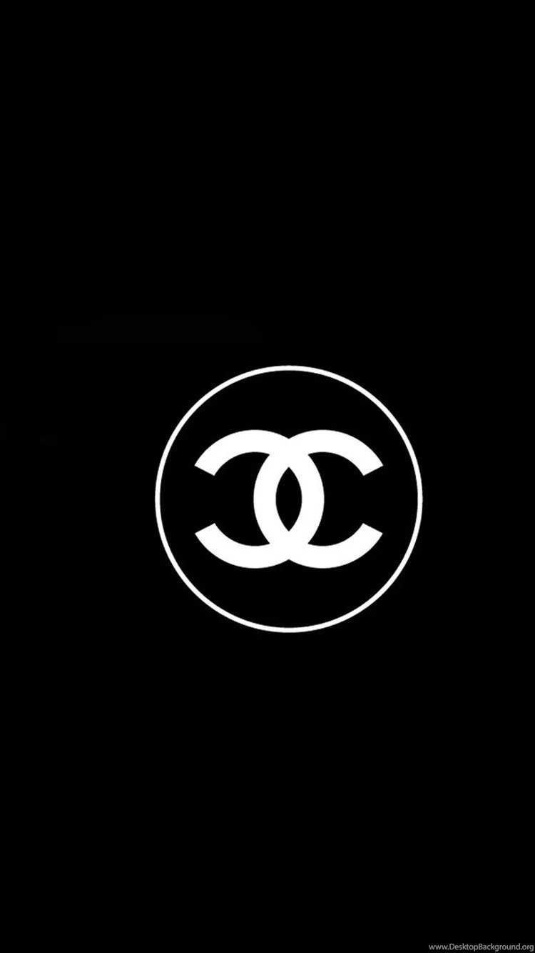 Black Chanel Logo iPhone 6 Wallpapers, iPhone 6 Backgrounds And Themes