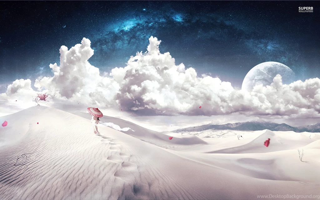 Footprints In The Desert : Desktop And Mobile Wallpapers : Wallippo