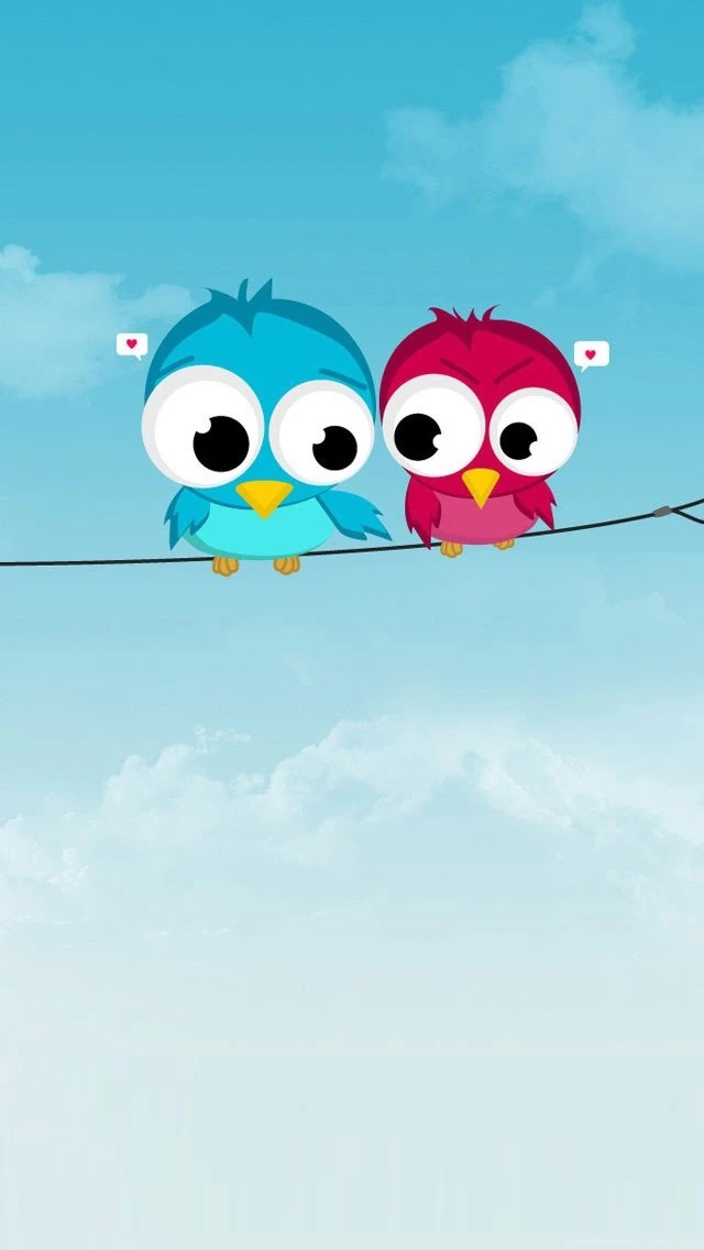 iPhone 5 Wallpapers Cute Birds (Ali)