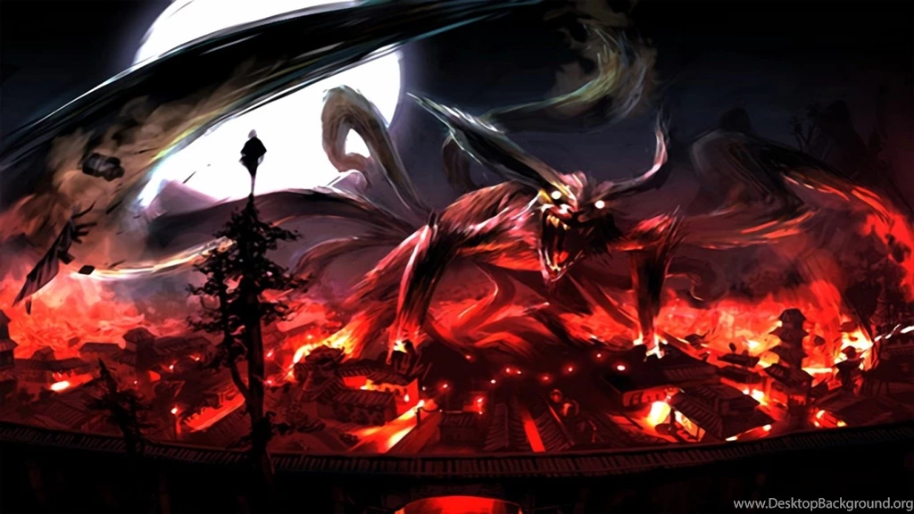 Naruto Monster Demon Desktop Wallpapers