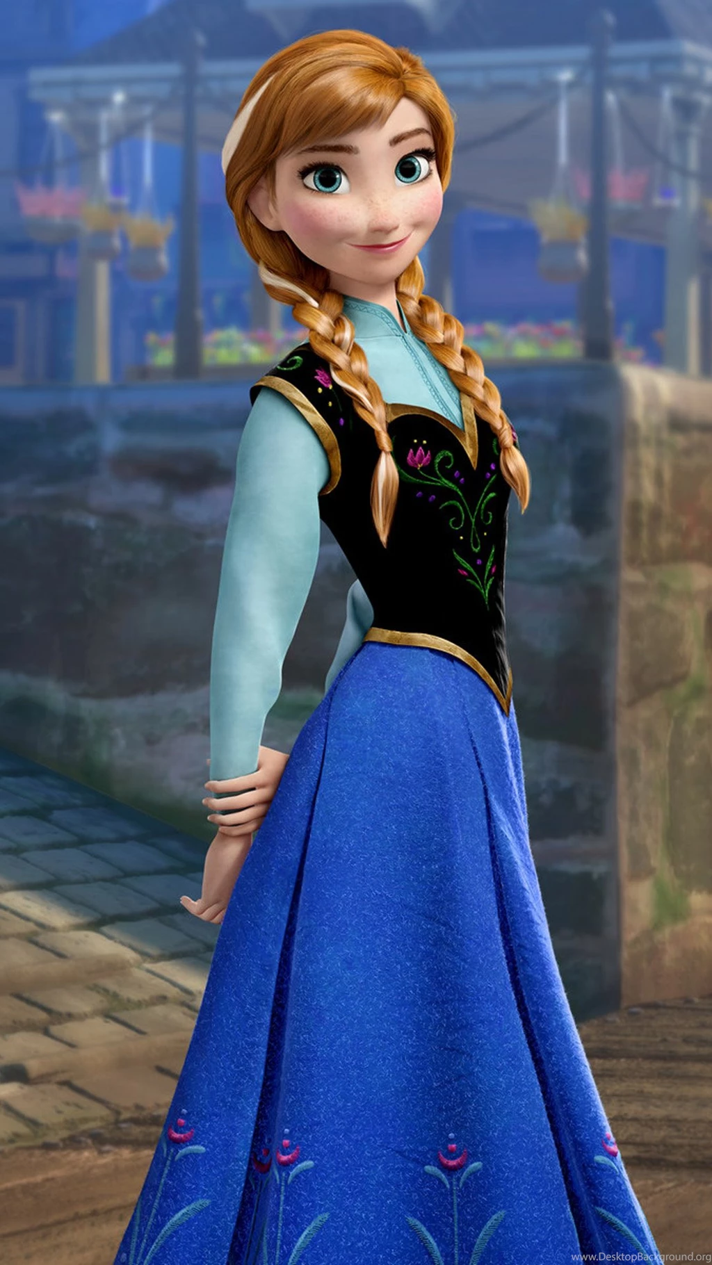 Frozen Optimistic Anna Wallpapers