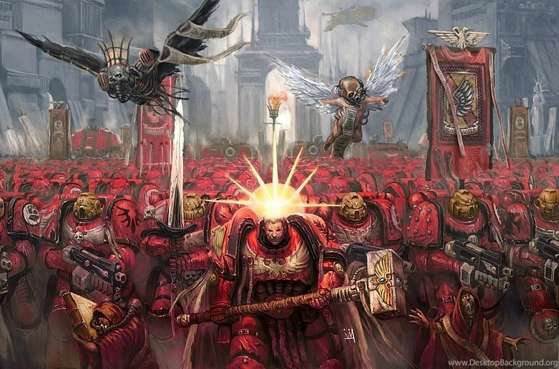 Alfa Img Showing > Blood Angels 40K HD Wallpapers
