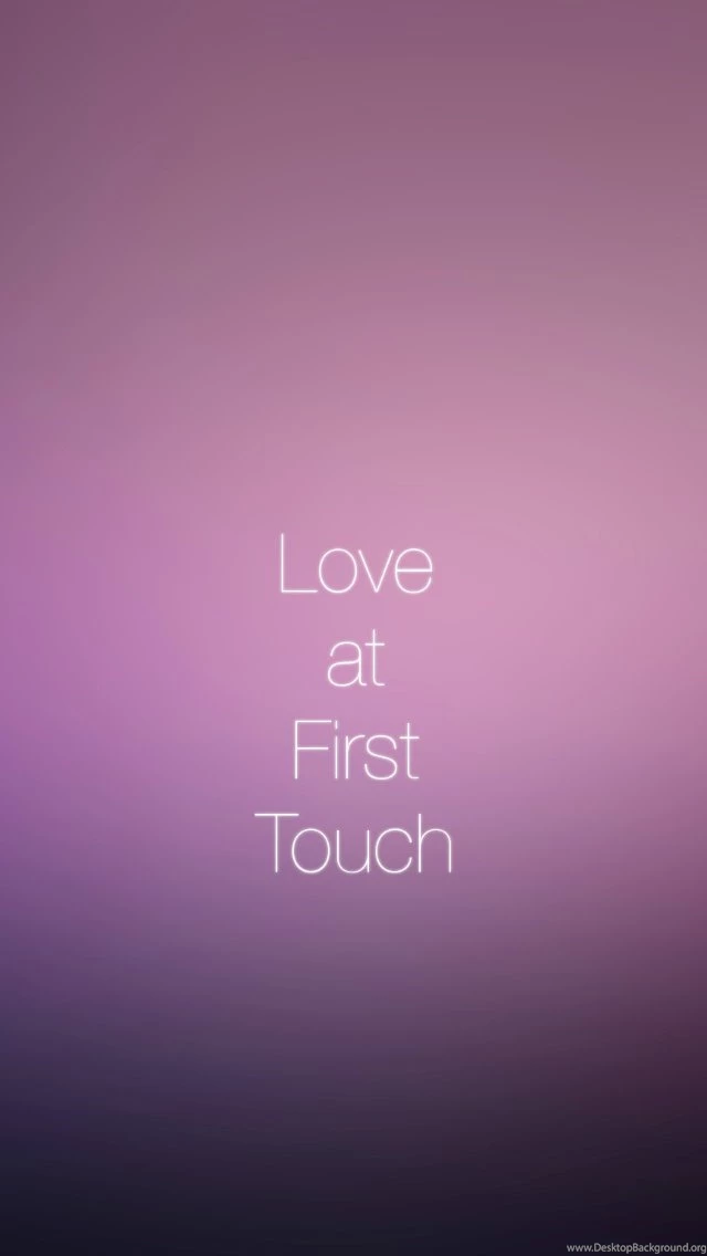 Love At First Touch Purple iPhone 5 Wallpapers (640x1136)