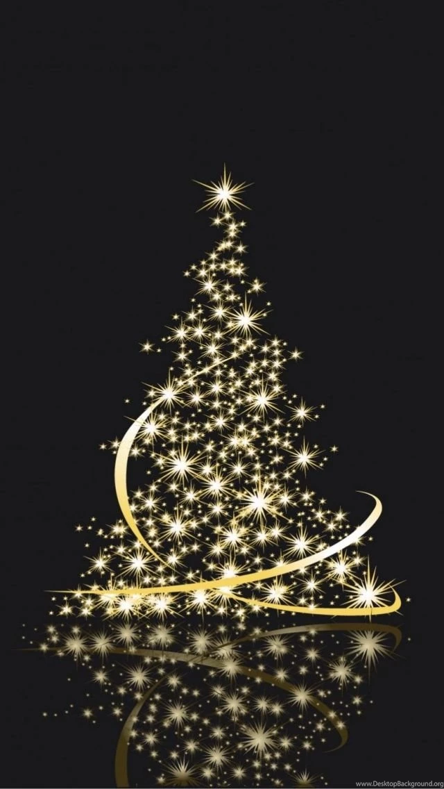 Download Wallpapers 640x1136 Elka, Twinkling, Stars, Holiday ...