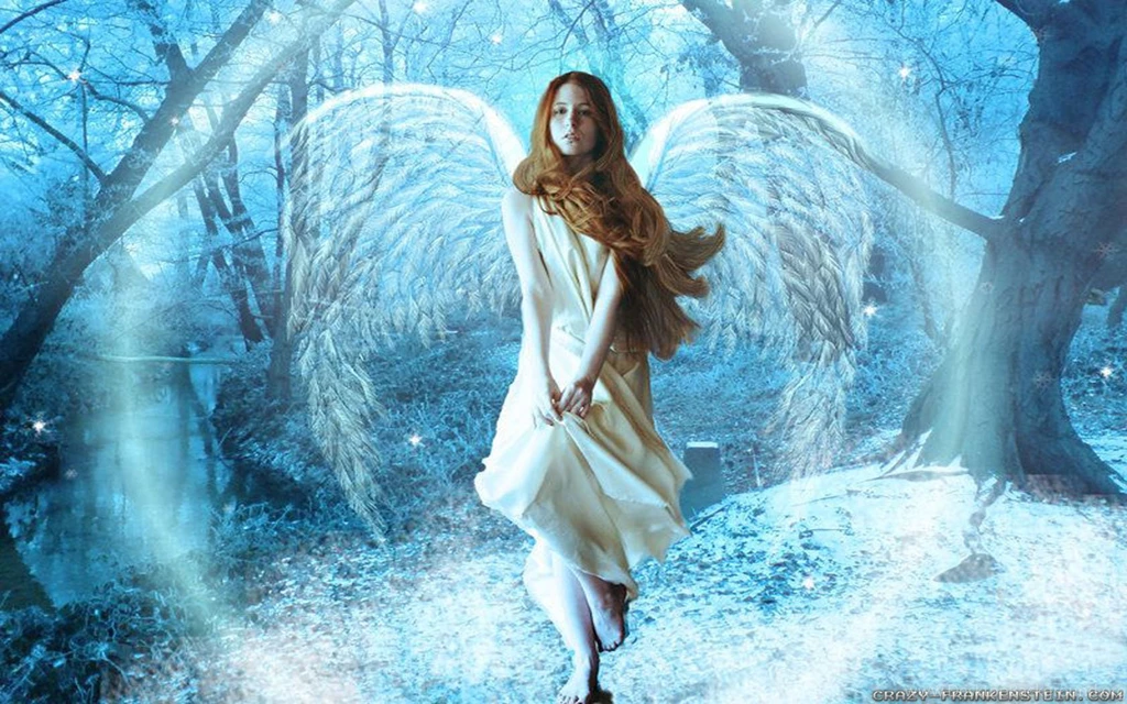 Christmas Angels Wallpapers Crazy Frankenstein