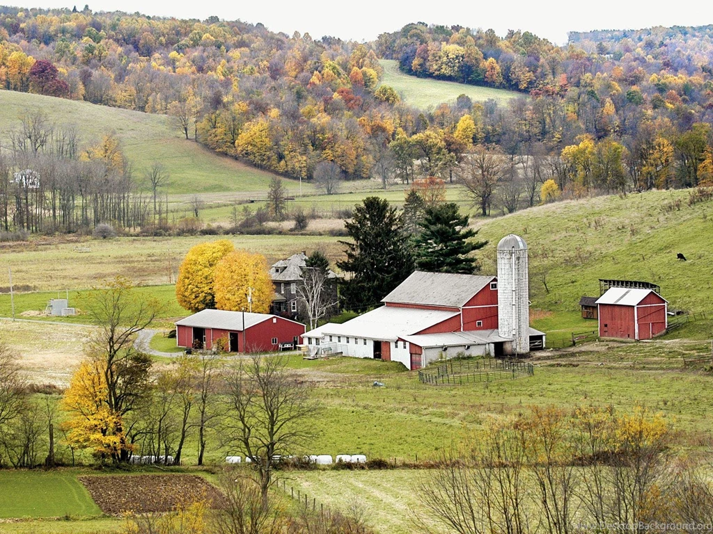 OHIO LANDSCAPE FARM AMISH COUNTRY HD WALLPAPER (