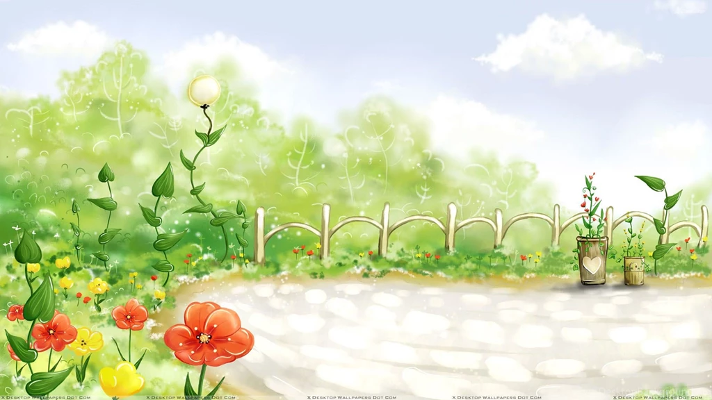 My Lovely Garden Wallpapers