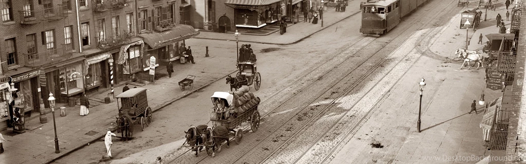 Download Wallpapers 3840x1200 City, Old, Street, Style, Vintage ...