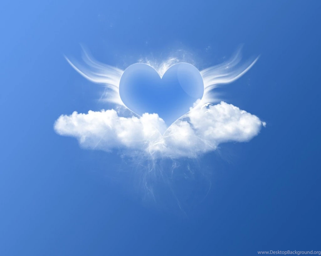 1152x864 Blue Heart Desktop PC And Mac Wallpapers