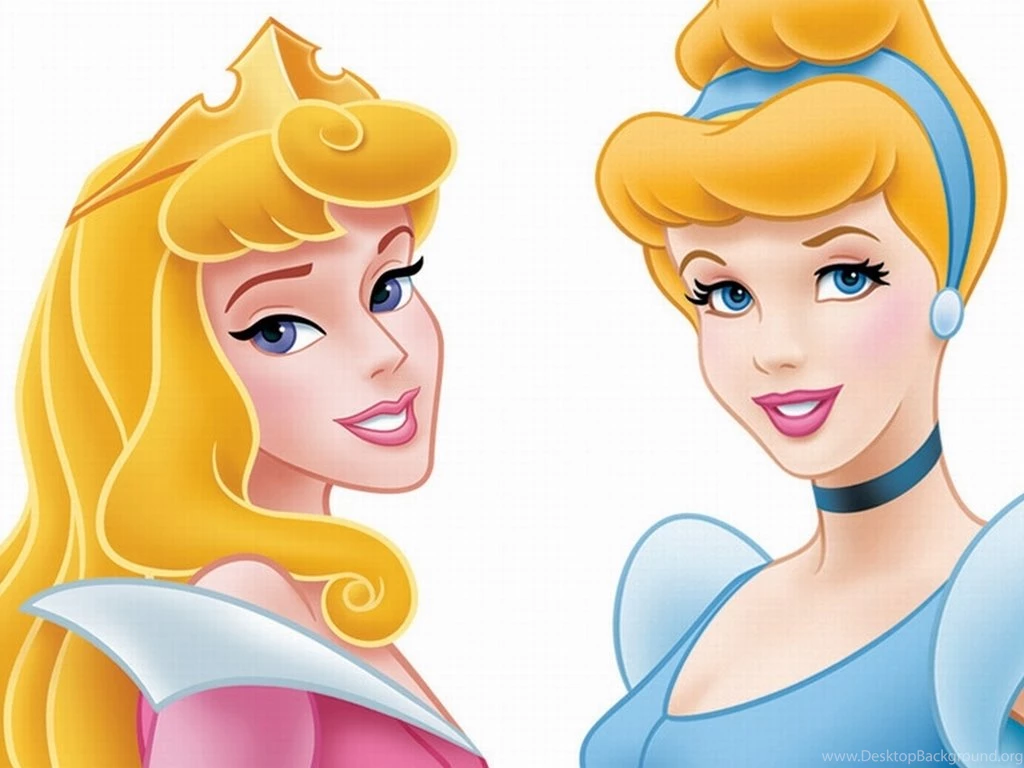 Image Aurora and Cinderella Wallpaper disney princess 6461863 ...