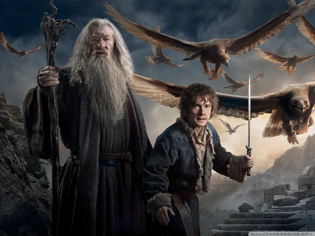 The Hobbit The Battle Of The Five Armies Bilbo And Gandalf HD ...