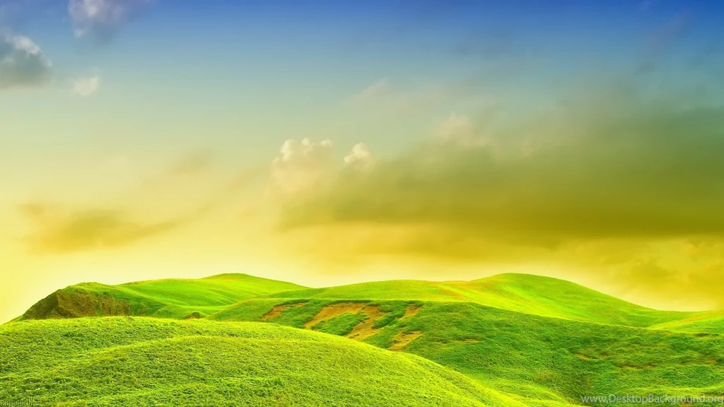 Green Yellow Nature Wallpapers Desktop Background