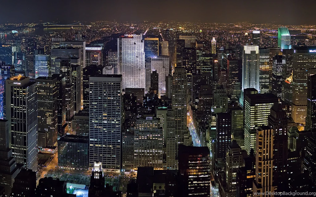 Download Wallpapers 3840x2400 New York, Night, Skyscraper Ultra HD ...