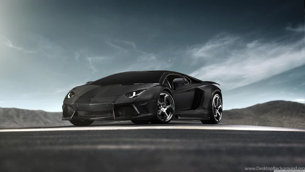 Black Lamborghini Aventador Supercar HD Desktop Wallpapers : High ...