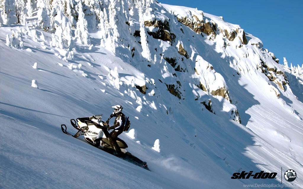 SKI DOO Snowmobile Sled Ski Doo Winter Snow Extreme Wallpapers ...