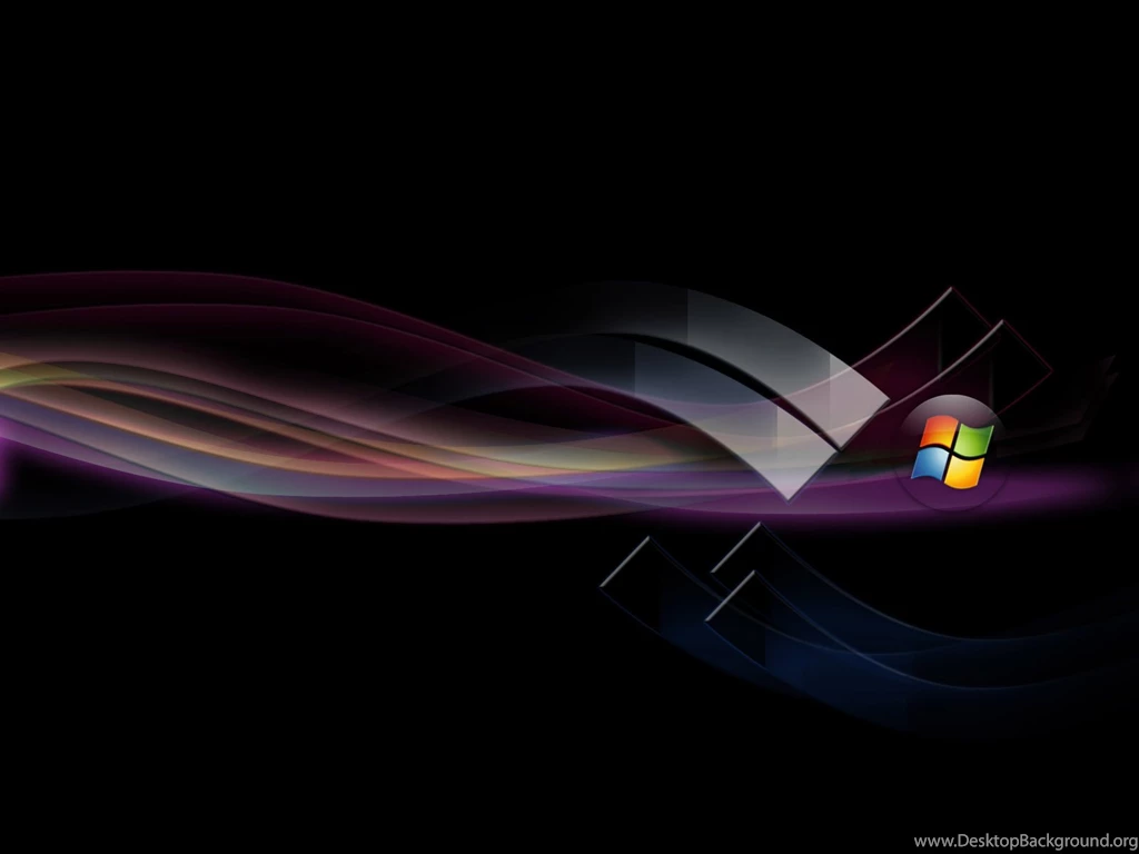 World Wallpaper Black Windows Vista Wallpapers Desktop Background