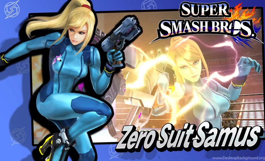 Zero Suit Samus SSB Wallpapers By CABEZILLA142 On DeviantArt Desktop ...