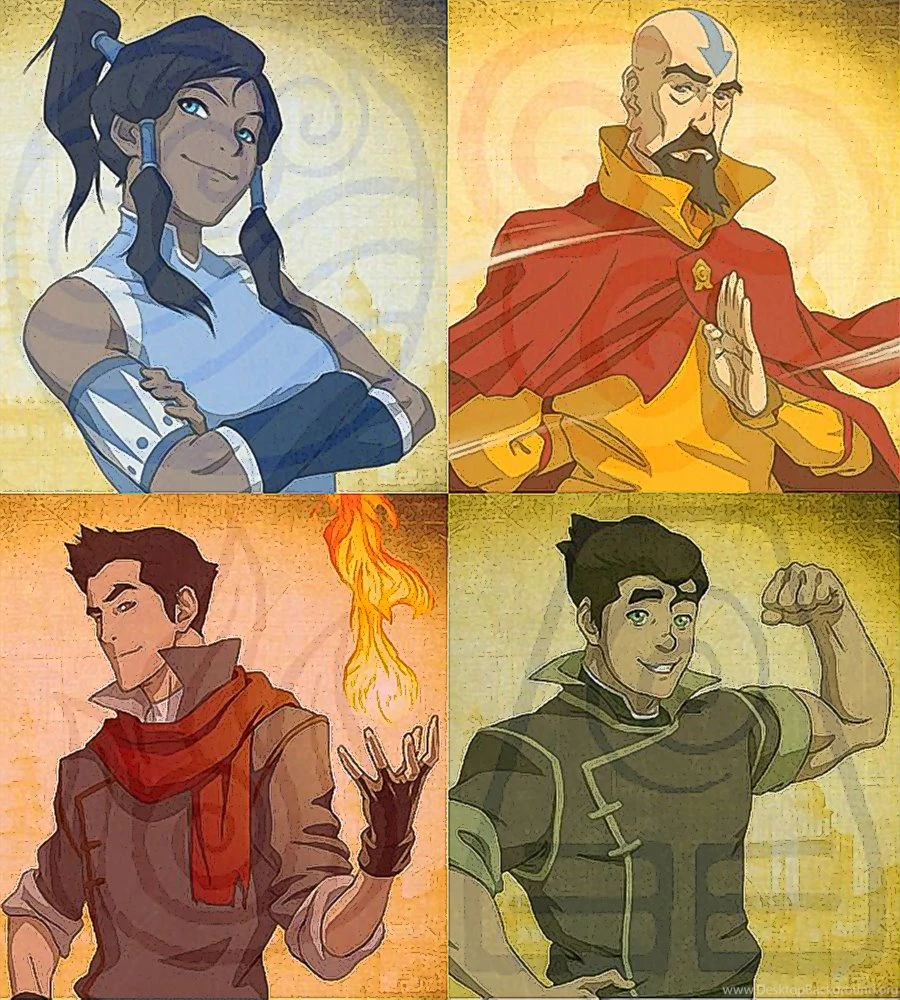 DeviantArt: More Like Legend Of Korra Four Elements Wallpapers By ...