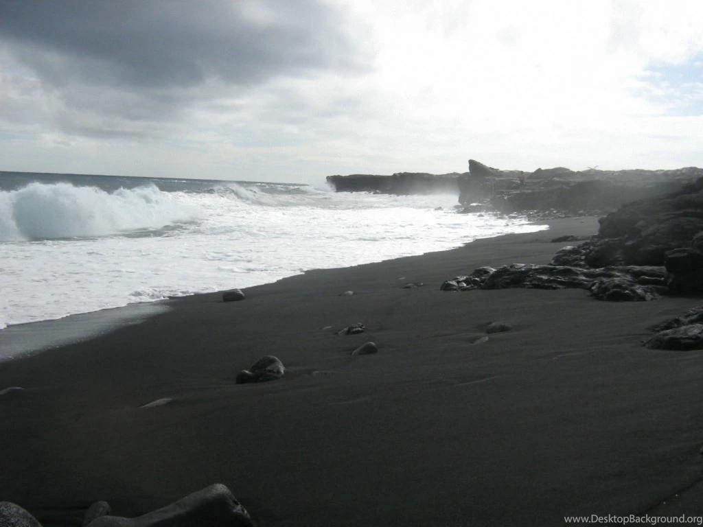 Black Sand Beach 1024x768 Wallpapers,Black Beach 1024x768 ...