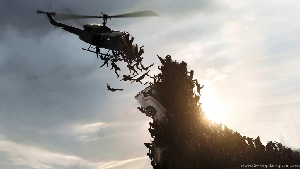 1600x900 Zombies Helicopter Wallpapers
