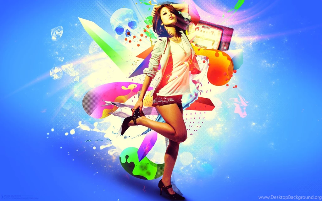 Download Women Abstract Wallpapers 1920x1200