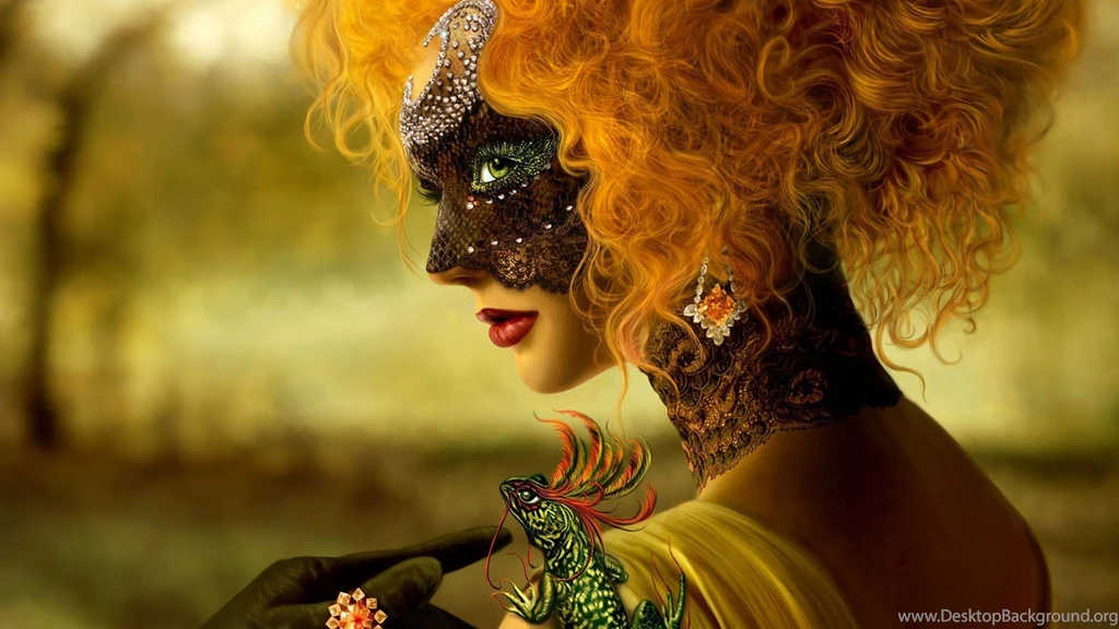 Wallpapers Abstract Girl Hd Fantasy Masked Free 1920x1080 ...