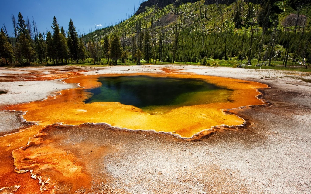 Yellowstone National Park Geyser Desktop Wallpapers Hd ...