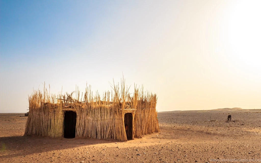 The Sahara Desert House Wallpapers HD Download Desktop