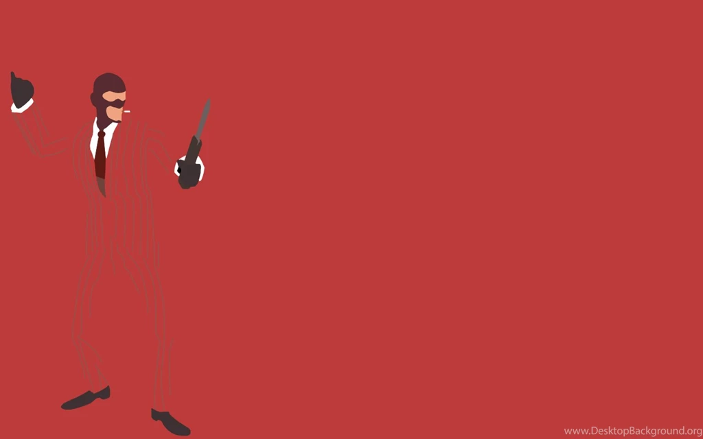 DeviantArt: More Like TF2 Red Spy Minimalist Wallpapers By Bohitargep