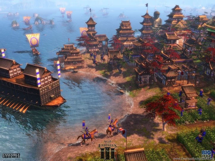Age Of Empires III: The Asian Dynasties Desktop Wallpapers