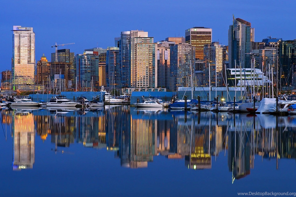 Coal Harbour Downtown Vancouver Skyline British Columbia Other