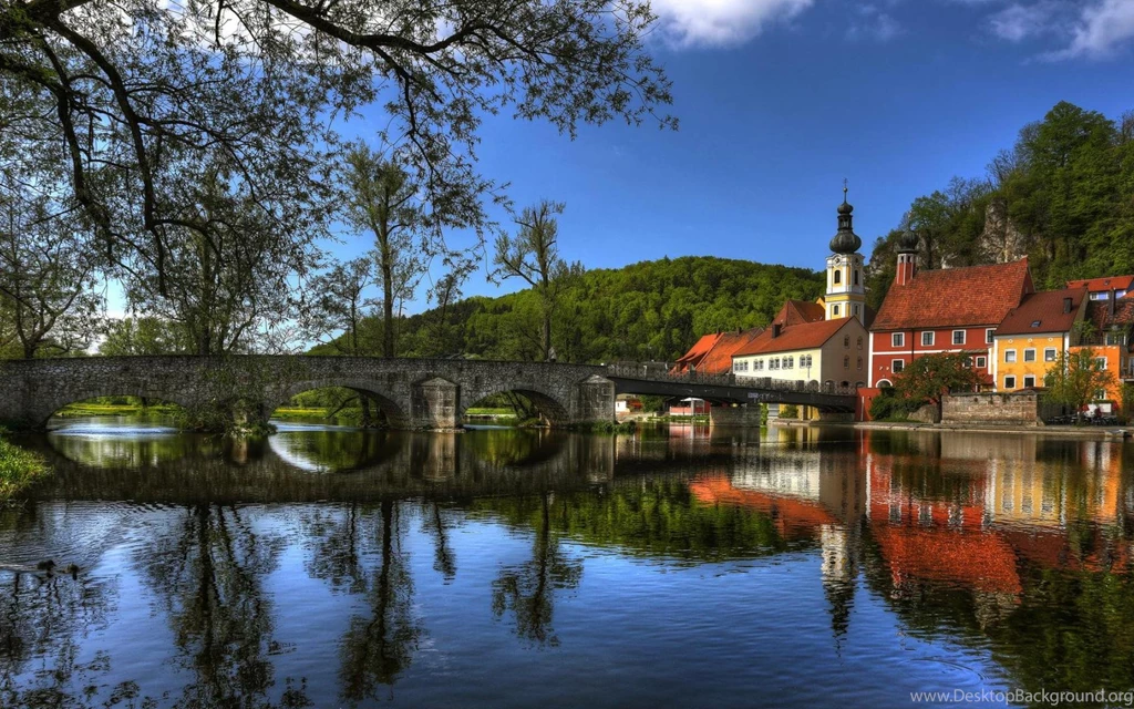 Gorgeous Bridge In Kallmyunts Bavaria (