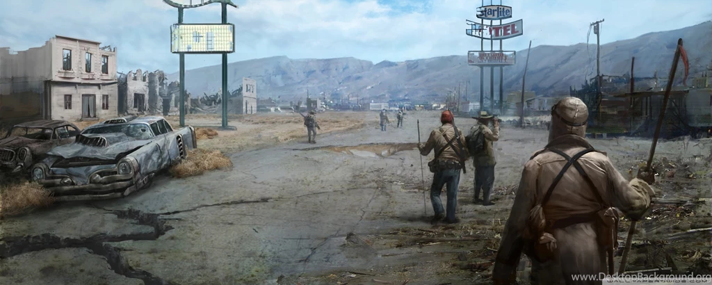 Fallout New Vegas Concept Art HD Desktop Wallpapers : High ...